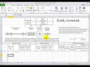 03z+ Spreadsheet Sim Continuous Variate Antrian Excel 1