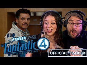 The Fantastic Four FIRST STEPS Official Trailer REACTION | Marvel Studios | Silver Surfer | Galactus