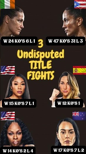 Katie Taylor Vs Amanda Serrano III | Alycia Baumgardner Vs Jennifer Miranda | Netflix | July 11.