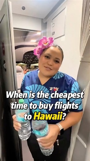 The cheapest time to buy flights to Hawaii ￼#travel