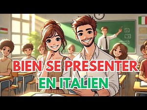 Tu veux parler italien ? Commence par te présenter 🎤🎧🚀 Italien pour débutant