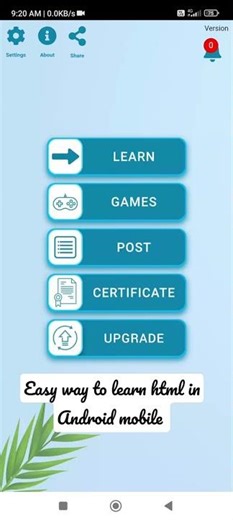 Easy way to learn html, CSS and JavaScript in Android mobile #html #css #shorts