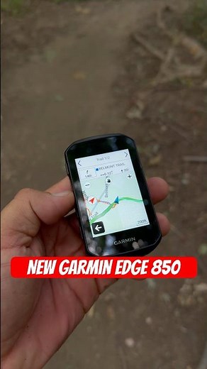 New Garmin edge 850
