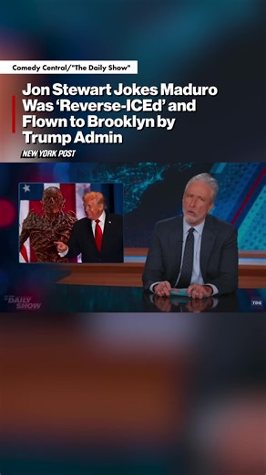 Jon Stewart Mocks Capture of Nicolás Maduro