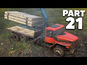 SNOWRUNNER Gameplay Walkthrough Part 21 - EXPLORING RUSSIA & VORON AE-4880