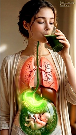 Inside Your Body: How Juice lIs Digested | 3D DigestiveAnimation