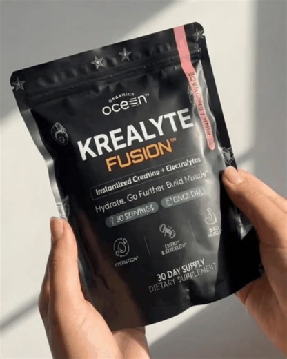 You can spend hours in the gym… But if your muscles don’t have what they need to grow — none of it matters. Most supplements only give you half the equation. Creatine without hydration. Electrolytes without muscle fuel. Your body needs both to build, perform, and recover. 💪 Krealyte Fusion delivers what your muscles are starving for — Pure creatine for strength and power Essential electrolytes for hydration and recovery So every rep, every set, every drop of sweat actually counts. No sugar. No 