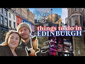 EDINBURGH travel vlog 2023 - The UK's prettiest city | BEST things to do in Edinburgh!