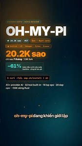 20.2K stars in just 7 months 🔥 oh-my-pi — An AI coding agent for the terminal with a built-in IDE