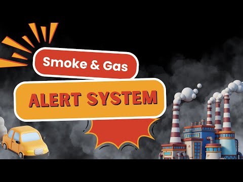 Project of Smoke & Gas Detection Alarm System | #smokedetector #lpggas #cylinder #fireaccident #auto