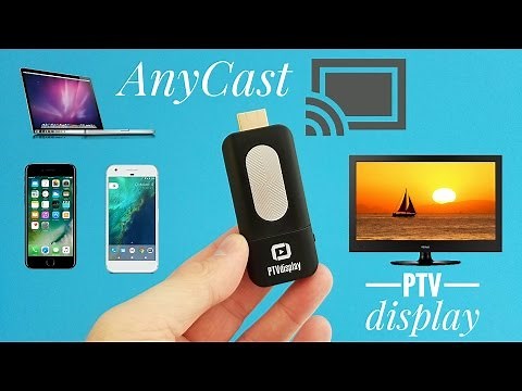 PTVdisplay Airplay WiFi Miracast Dongle REVIEW - Mirror your screen on any device for $10