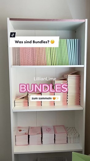 Naaaaa welches Bundles passt zu dir?😍Comment below 🫧🥑🍪🍋🍑✈️ #bundles #lillianlime #schreibwaren