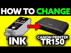 How To Change Ink in Canon Printer TR150 (2025) - Step by Step