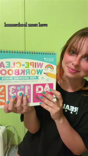 Must-Have Wipe Clean Workbook for Homeschooling