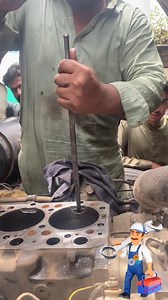 Cylinder liner removal technique #shorts #fbreels #fyp #reels #usa #mechanic #Engineering #viral #skills #mechanical #automobile #automotive #trending #reelsviralシ #reelsvideoシ | New Mechanic