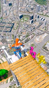 GTA V SPIDERMAN VS GIANT CHICKEN VS RED HULK VS ORANGE HULK VS GREEN HULK FUNNY FAIL | SuN on PS