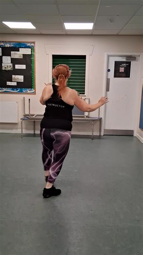 For anyone still struggling with the higher intensity 'Gene Kelly' 🙂 Hope this helps🤗 | FitSteps with Rose