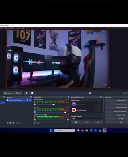 Looping Your Starting Soon Screen in OBS