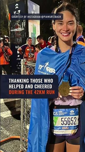 ‘Best run of my life’: Pia Wurtzbach finishes New York City marathon