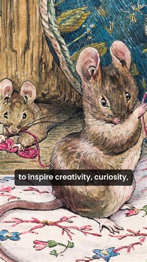 Beatrix Potter is best known for creating The Tale of Peter Rabbit, but her talents went far beyond storytelling. | Artsonia