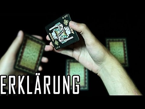 ERKLÄRUNG VOM HAMMER KARTENTRICK FÜR FORTGESCHRITTENE - "Damen und Herren"