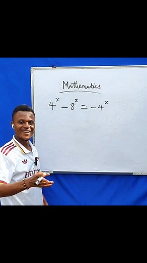 114K views · 3.5K reactions | Use this method to solve this exponential equation #mathematics #Science #academy #education #AcademicExcellence | Tutor Abraham | Facebook