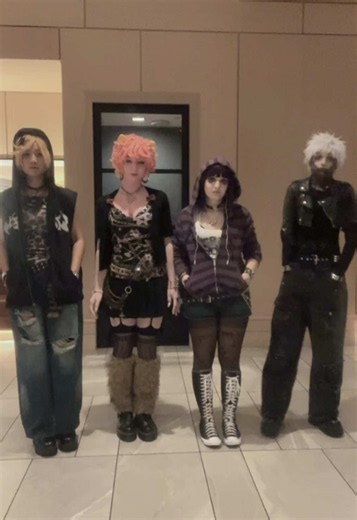 My Hero Academia cosplay ideas: Denki, Jirou, Dabi, Mina looks
