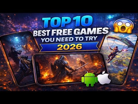 Top 10 BEST FREE MOBILE GAMES You Need to Try!