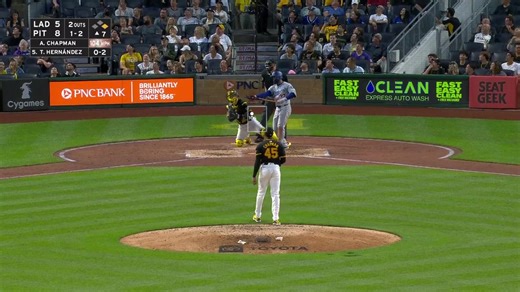 Aroldis Chapman hit 104.0 mph.🤯 This is the hardest-thrown ball by a Pirates pitcher in the Statcast Era (since 2008) and the hardest-thrown ball in the Majors this season. | Pittsburgh Pirates