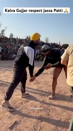 Kalva Gujjar respect Jassa Pehalwan Patti 🫡🫡❤️❤️ #jassapatti #kalvagujjar #Respect #kushti #dangal #wrestling #katralivetv | Ranjeet Singh