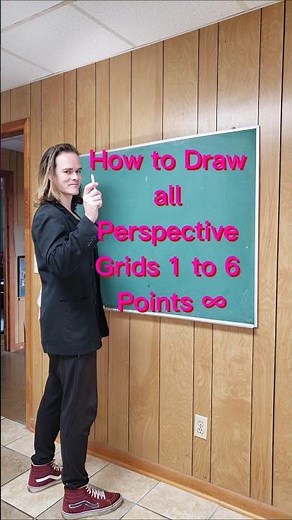 How to Draw all Perspective Grids 1 to 6 Points! 👁🙏🔥 #drawingshorts #perspectivedrawing #howtodraw