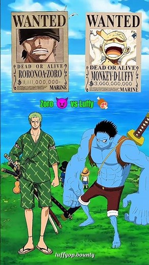 Zoro’s Bounty vs The Strongest Swordsmen in One Piece! 💰 #onepiece #zoro