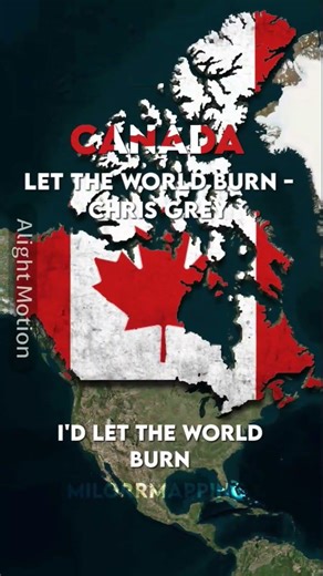 Day 15 #map #edit #countries #song #lettheworldburn
