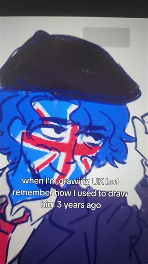 learning how to properly use the loomis method genuinely saved my life💀 #countryhumans #fyp #trend #countryhumansuk #art #fanart #meme #whatthefuck