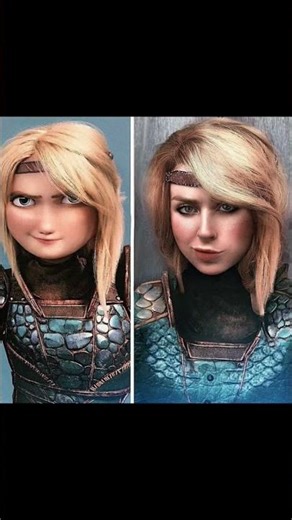 "Real or Fake?"#CartoonVsReality#RealVsCartoon#AIComparison#TransformationVideo#SideBySide#VSVideo