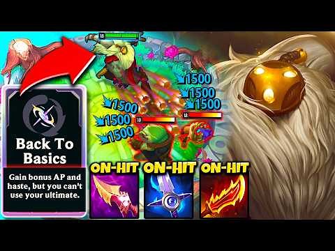 When Bard gets "Back to Basics" in Arena Mode, his meeps become a Machine Gun