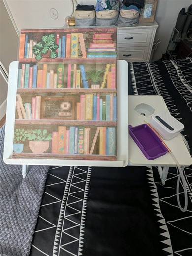 Transform Your Diamond Painting Experience with This Lap Desk