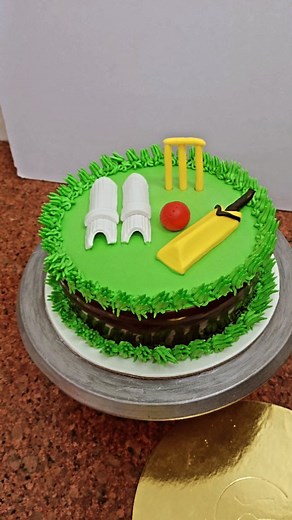 20K views · 71 reactions | Cricket ground theme cake design #reels #cakes #cricket #cricketcake | roshan_cake_chef | Facebook