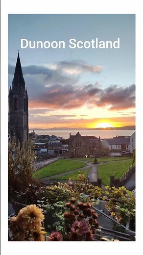 One day in Dunoon Scotland
