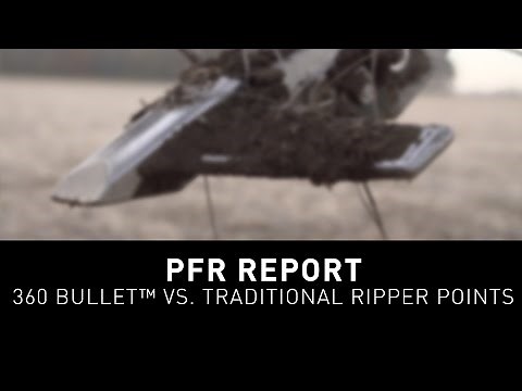 Beck's PFR Report | 360 BULLET™ vs. Traditional Ripper Points