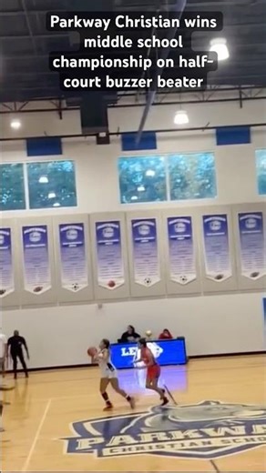 Parkway Christian capped a thrilling comeback in their championship game with a shot for the ages!
