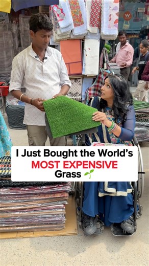 187K views · 3.3K reactions | You won’t believe ek tukda ghaas ke maine kitne paise diye 殺 Comment karke batao next kya khareedu?.Join Me to Spread Happiness  @theofficialgeet 殺 ..#theofficialgeet #lovegeet #elderly #humanity #randomactsofkindness #surprise #trending #worldsmostexpensive #grass | Geet | Facebook