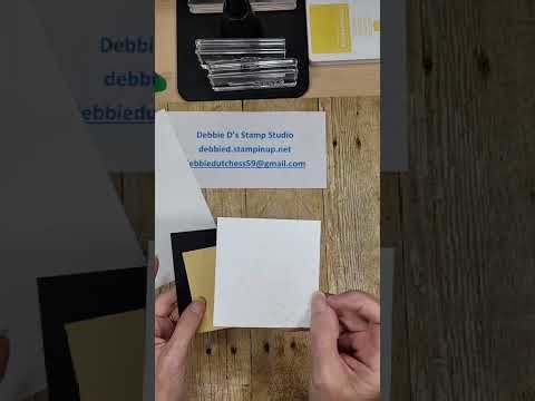 Stampin' Up! Sunflower 3D Embossing Folder