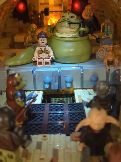 LEGO Jabba's Palace by Szymon #lego #starwars