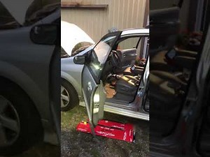 2002 Mazda MPV condensation leaking onto floor boards