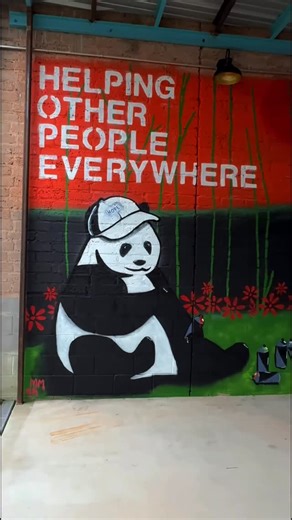 Mason Marquardt on Instagram: "2 New murals to hug the lobby of the highly anticipated new @hopeoutdoorgallery location right across from the Austin Bergstrom international airport! *PRO TIP*: Come to HOPE the week following the opening after November 28th to avoid the crowd! The first 50 people each day get a shepherd fairey hope print! The HOPE team asked me to do these a week ago, such a huge blessing and honor. They were a very exciting challenge. #art #mural #austinart #austinartist #hopeou