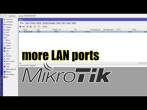 How to bridge all Lan on Mikrotik router