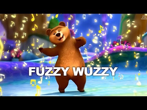 Fuzzy Wuzzy Was a Bear|Fun and Fuzzy Song for Kids#kidssong#cartoon #kidsvideo#trending#kidslearning