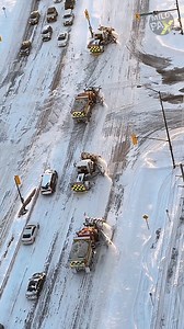 Snow Service Vehicles Are Traffic Saviors in Winter ❄️🚜 Snow plows aren’t just slow trucks — they’re lifesavers during the worst winter storms. They clear snow, spread salt, and make roads safer for everyone behind them. ⛄🛣️ But these heavy vehicles come with serious risks: limited visibility, long stopping distances, and wide plow blades that can swing or throw snow and ice without warning. Tailgating or passing too close puts you in danger. ⚠️ Give snow plows space, slow down, and be patient