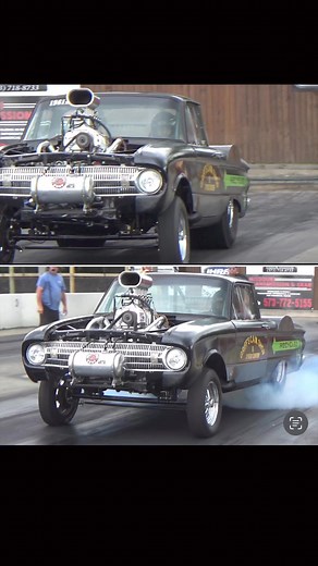 Gerald Griffin’s Blown Injected BBC Ford Falcon Ranchero!! #dragracing #ranchero #racing #burnoutking | Extreme 660 Drag Racing
